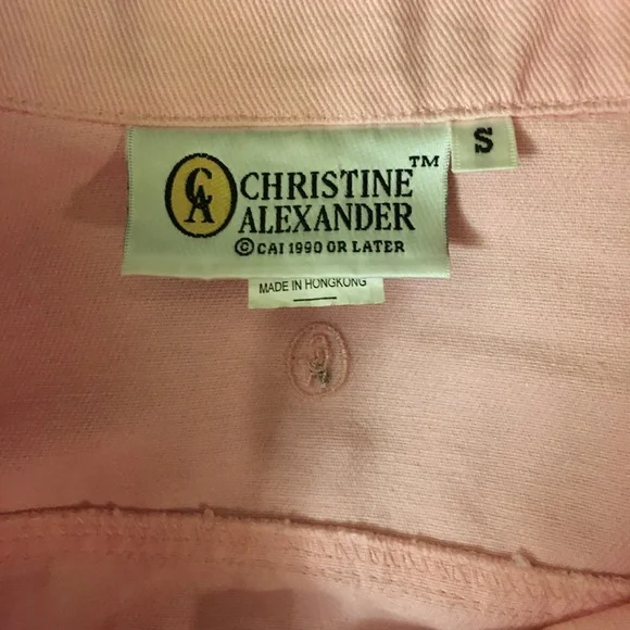 Christine Alexander Swarovski Crystal Pink Denim (Available in Black also) - Picture 6 of 11